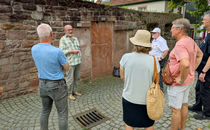 Sommerfest der Freien Wähler Wiesloch mit historischer Stadtführung
