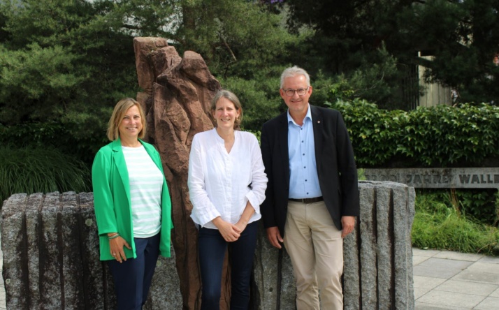 Walldorfs neue Kunstbeauftragte Dr. Kristina Hoge bereitet ihre erste Ausstellung vor