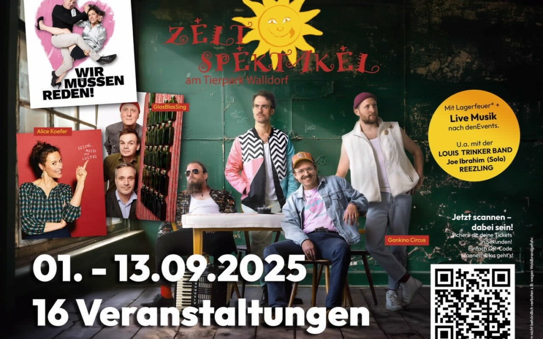 Walldorfer Zeltspektakel findet vom 1. bis 13. September statt