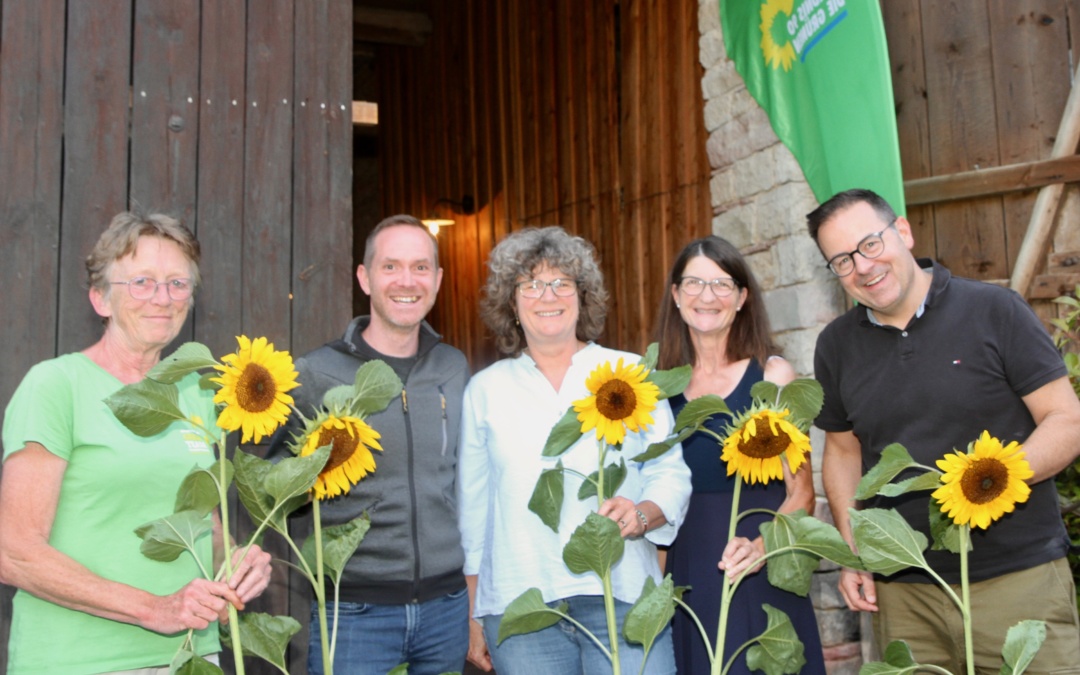 B90/Grüne: Neuer Kreisvorstand im Kreisverband Odenwald-Kraichgau