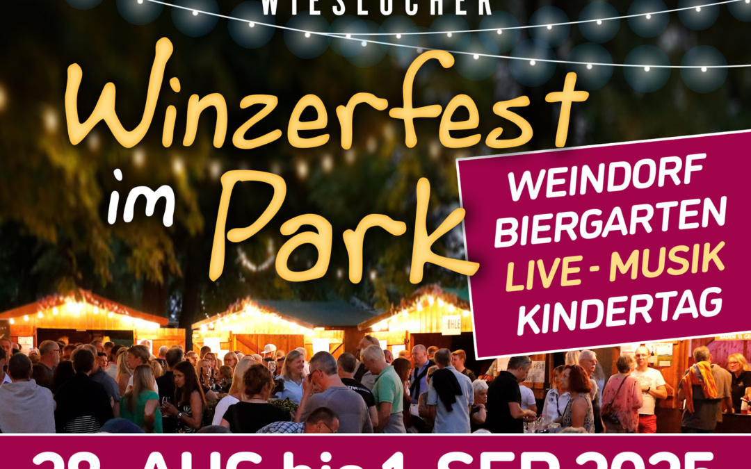 Das Wieslocher „Winzerfest im Park“ 2025