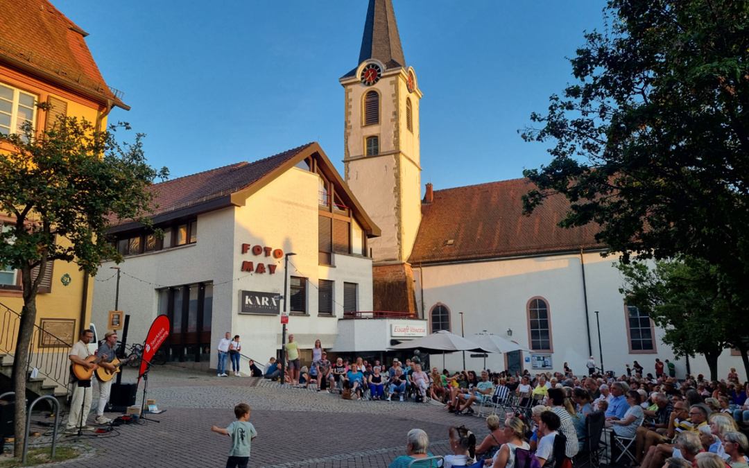 ECHT. live in der Wieslocher Innenstadt