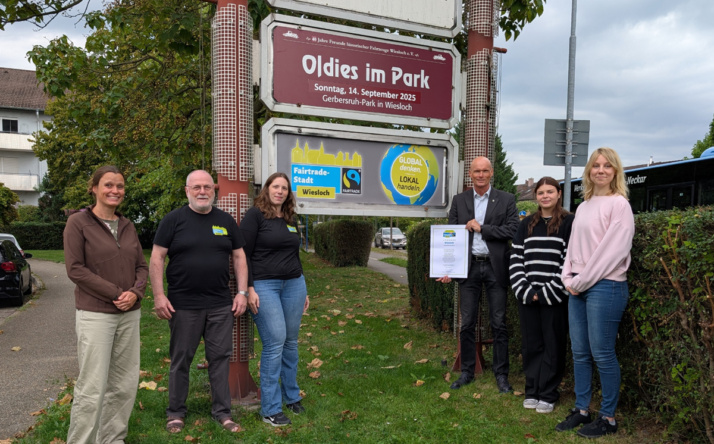 Wiesloch bleibt Fairtrade-Town