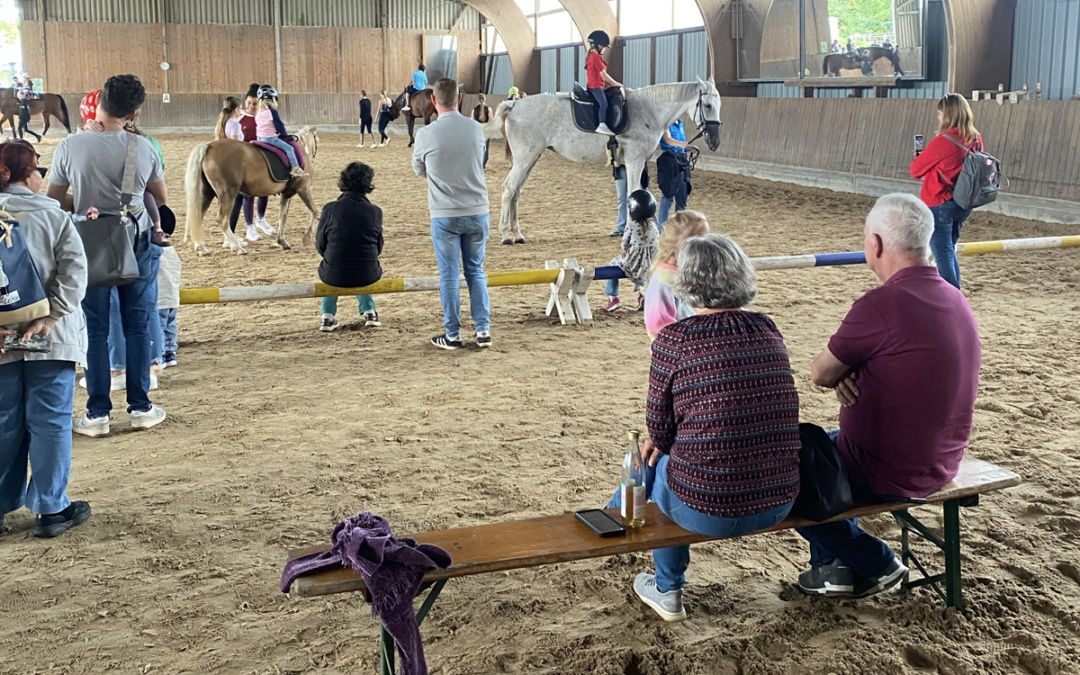 Schöner Ausklang der Sommerferien auf dem Pferderücken