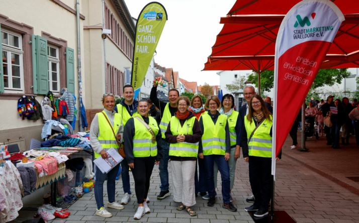 Der Walldorfer Flohmarkt ist ein voller Erfolg