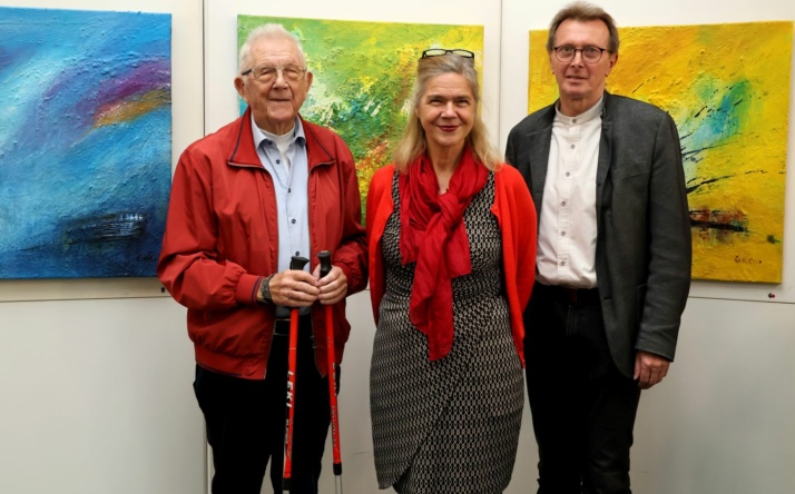 Gottfried Keim zeigt im Rathaus Walldorf „Einsichten – Aussichten“