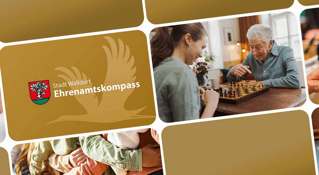 Die Stadt Walldorf bietet ab sofort den „Ehrenamtskompass“ an
