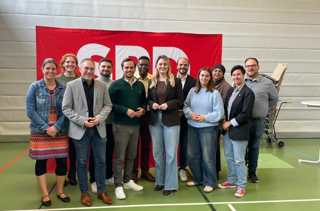 SPD Rhein-Neckar stellt sich neu auf – Pascal Wasow zum Co-Kreisvorsitzenden gewählt