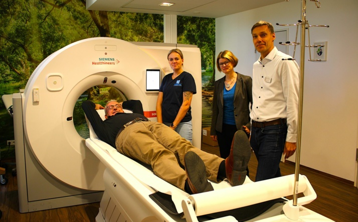 Das Radiologische Zentrum hat einen neuen Computertomografen