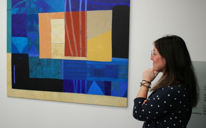 Stadt Walldorf: Werke aus der städtischen Kunstsammlung im Rathaus zu sehen