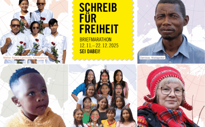 Amnesty-Briefmarathon in Wiesloch