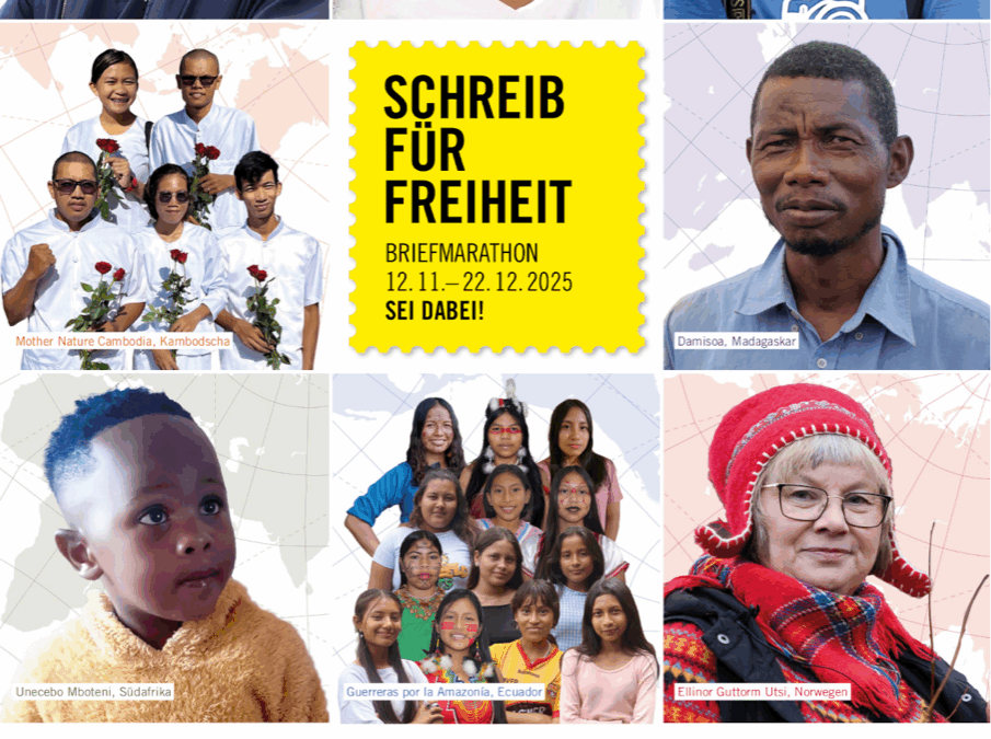 Amnesty-Briefmarathon in Wiesloch