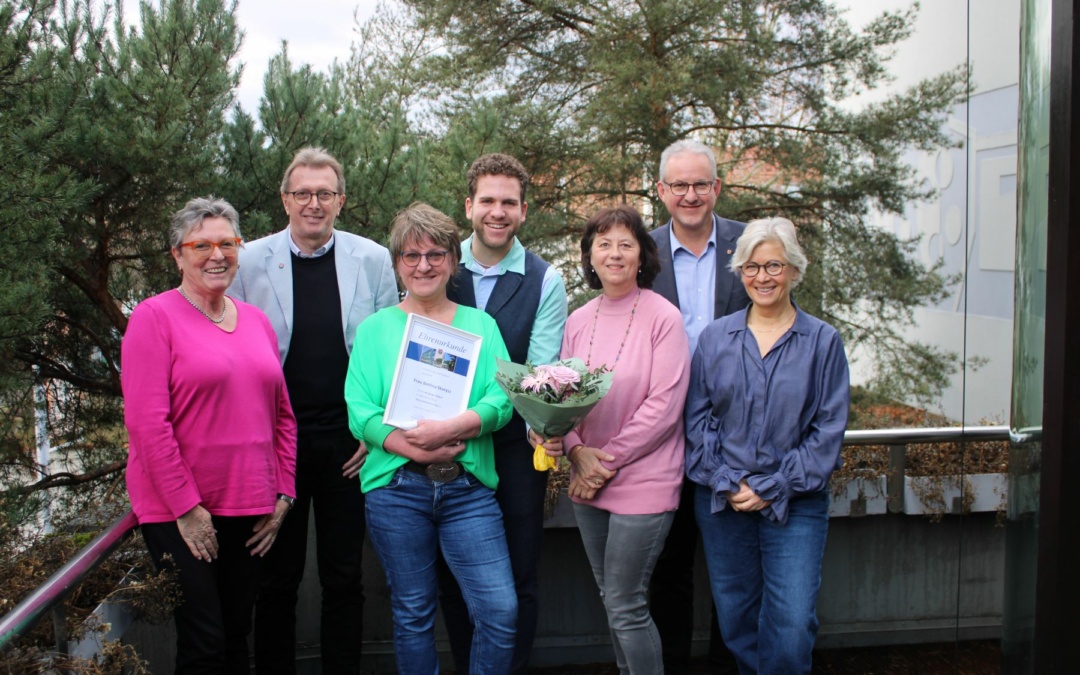 Tina Skarysz feiert ihr 40-jähriges Dienstjubiläum