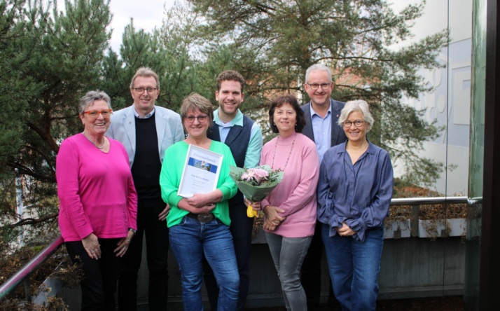 Tina Skarysz feiert ihr 40-jähriges Dienstjubiläum