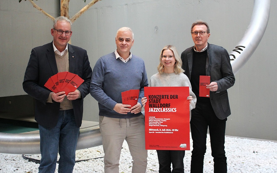 Walldorf: „Konzerte der Stadt“ – Vom Liederabend bis zum Jazz-Open-Air