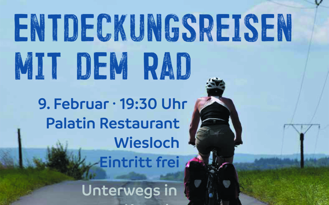 ADFC Wiesloch/Walldorf lädt zum Radreiseabend ein