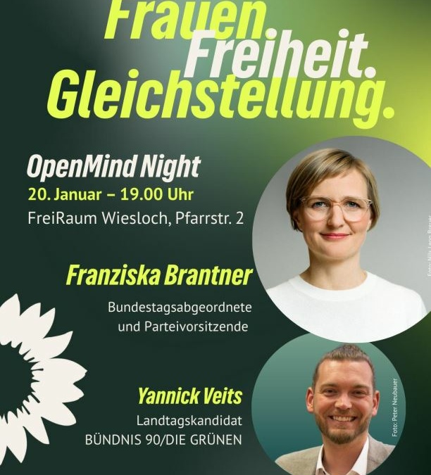 OpenMind Night mit Franziska Brantner