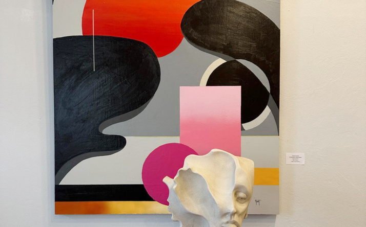 Llorenç Garrit und Marcos Torandell in der Ausstellung Organic