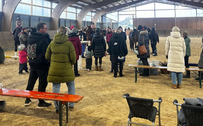 Winterreiten beim Reit- und Fahrverein Wiesloch e. V.