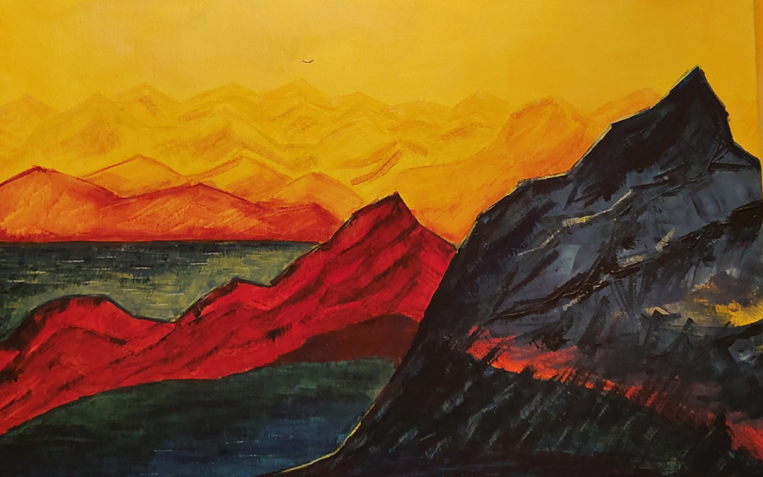 Andrea Wilde: Weite, Elemente und Farbkontraste Im Hoha 7