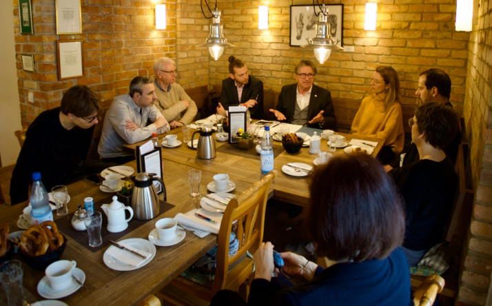 Manne Lucha und Yannick Veits in Wiesloch