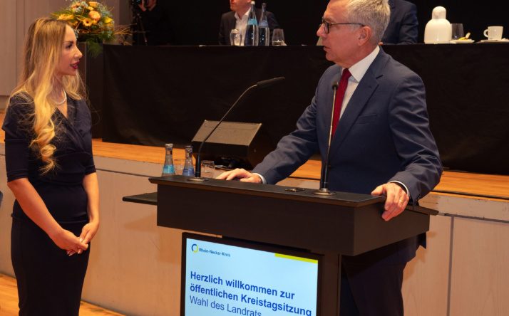 Ramona Mauz als neue Kreisrätin verpflichtet