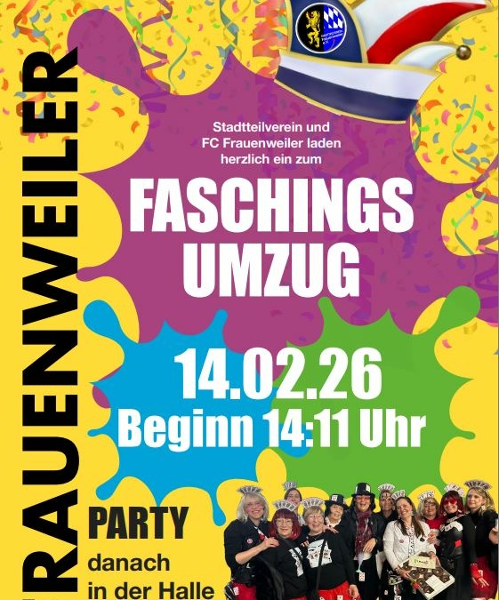 Faschingsumzug Frauenweiler 2026
