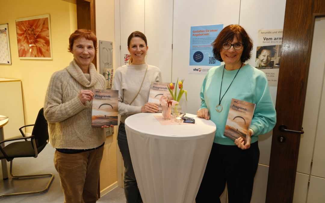 VHS bietet im Frühjahr und Sommer ein vielfältiges Programm