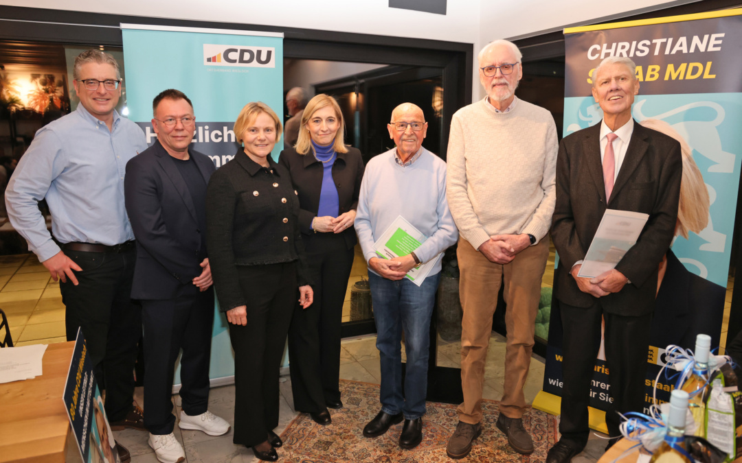 CDU Wiesloch feiert Jubiläum