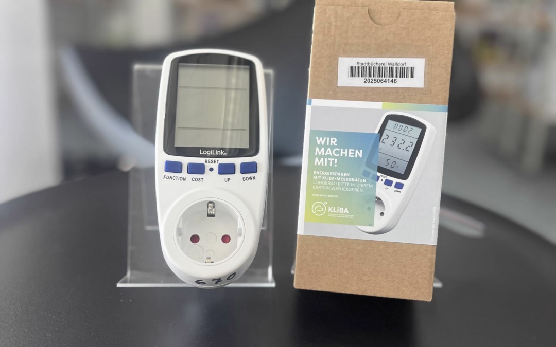 Energie-Messgeräte in der Stadtbücherei ausleihen