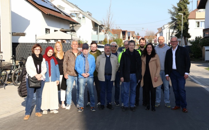 Teil der Rheinstraße wurde umfassend saniert