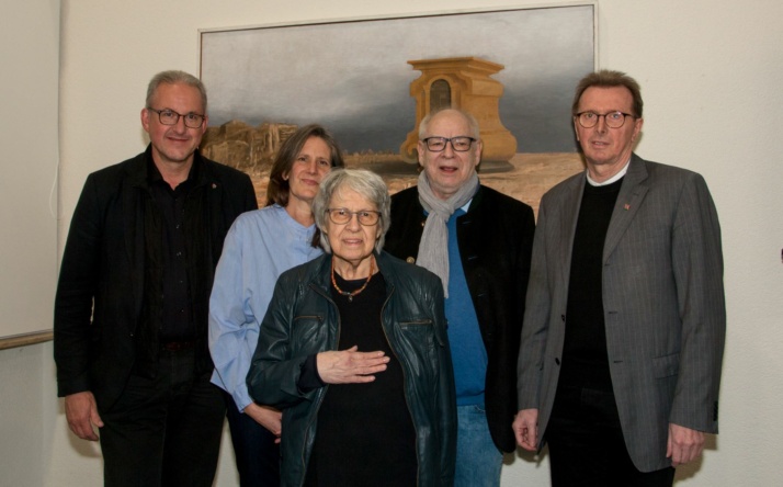 Frühjahrsausstellung der Stadt Walldorf widmet sich dem Schaffen Peter Ackermanns