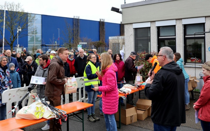 „Walldorf räumt auf“ mit rund 300 Teilnehmern