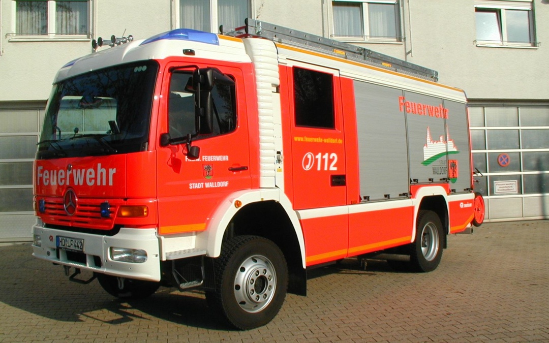 Zwei neue Fahrzeuge für die Feuerwehr Walldorf