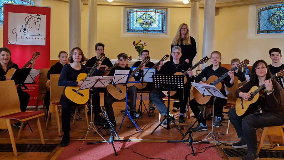 Schülerkonzert der Gitarrenschule Gitarreros