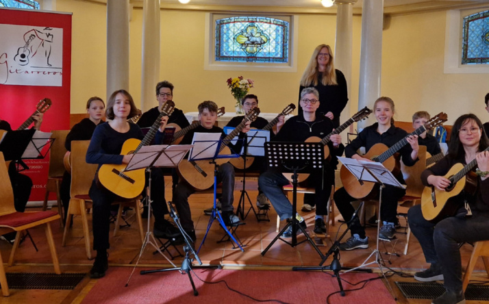 Schülerkonzert der Gitarrenschule Gitarreros