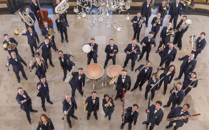 Landespolizeiorchester spielt für die Hospizhilfe