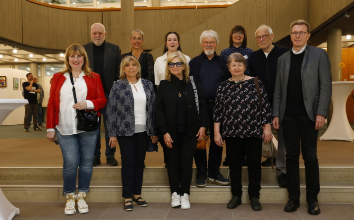 Ausstellung „Bilder im Wandel“ noch bis 21. Mai im Rathaus Walldorf zu sehen