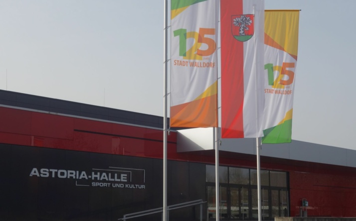 Manuel Just wird in Walldorf als neuer Landrat vereidigt