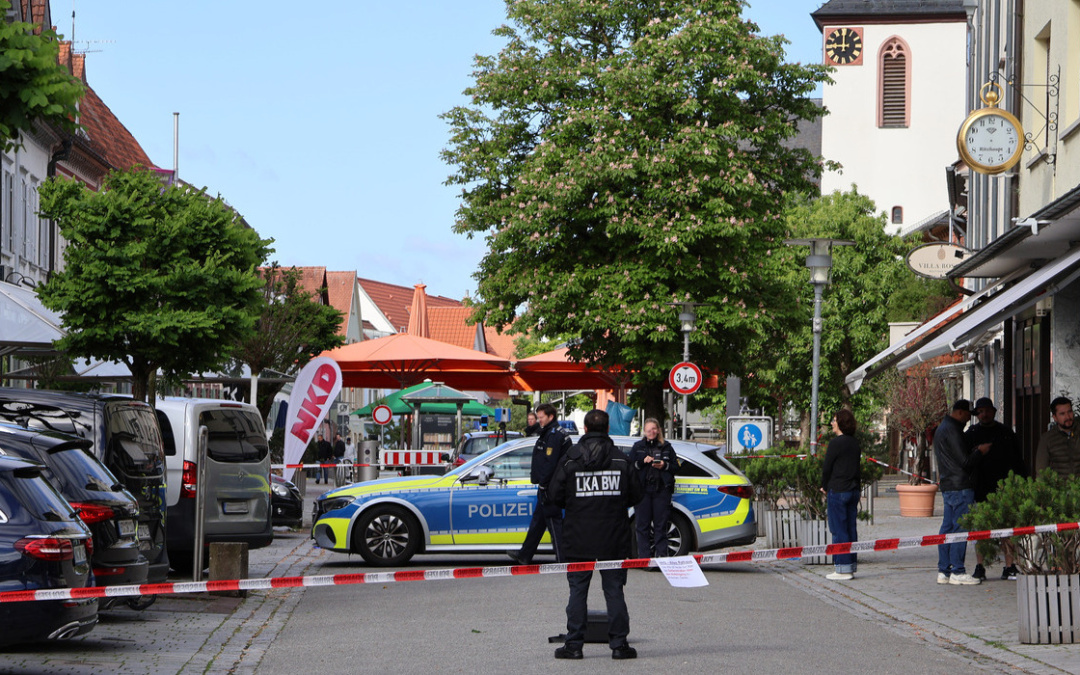 Hauptstraße Walldorf: Polizei gab Schüsse ab