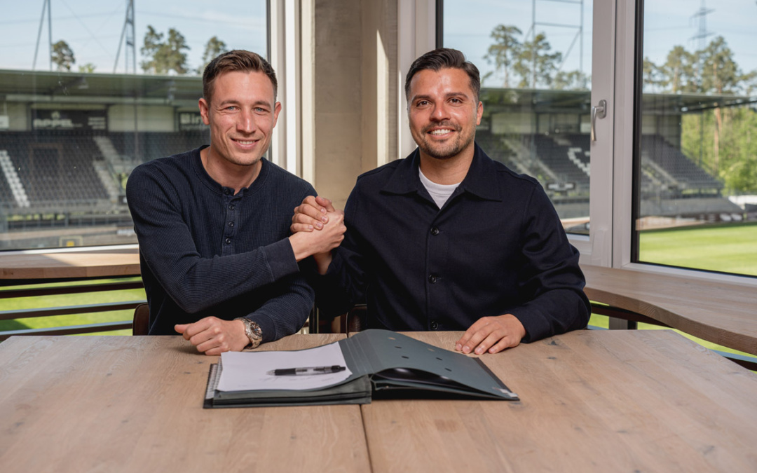 Kevin Stotz bleibt Cheftrainer des SV Sandhausen