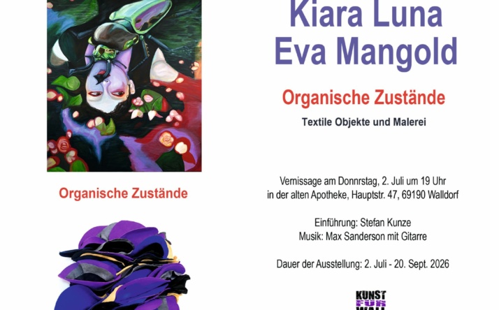 Sommerausstellung in der Galerie Alte Apotheke, Walldorf