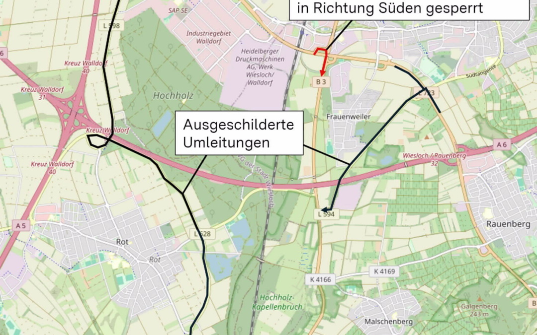 Abschließende Bohrungen auf der L723