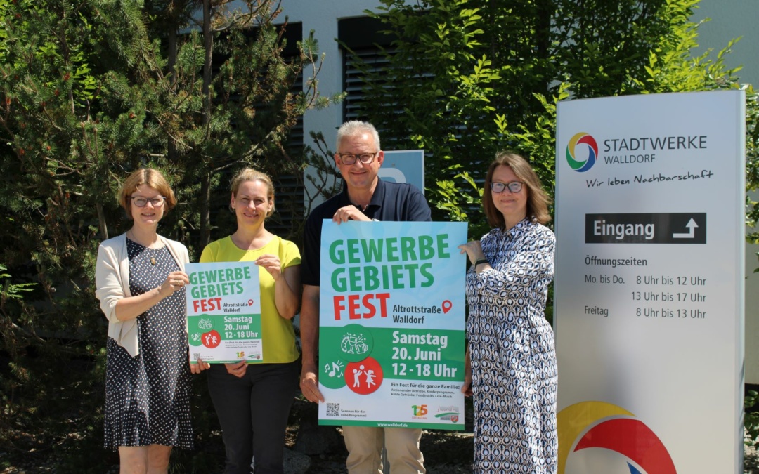 Gewerbegebietsfest in der Altrottstraße