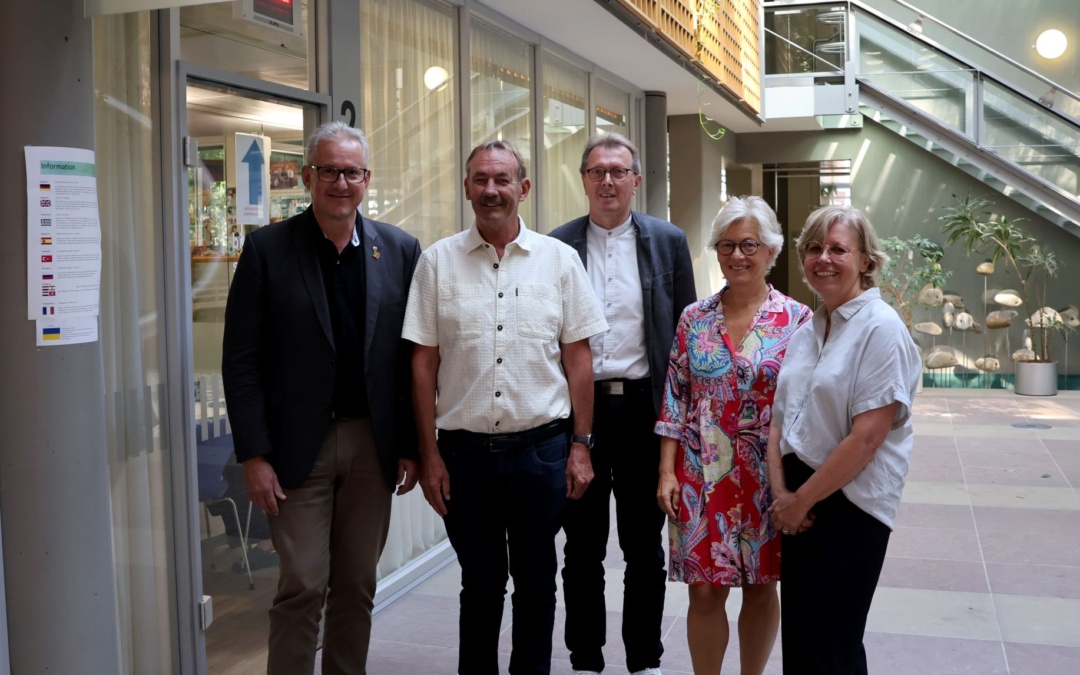 Mit Edgar Mayer verabschiedet sich eine Institution aus dem Rathaus Walldorf