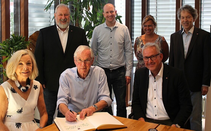 Lady und Lord Astor zu Besuch in Walldorf