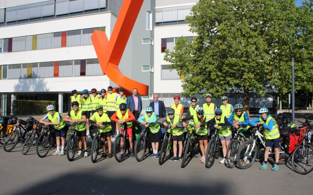 Mit dem Fahrrad nach Saint-Max