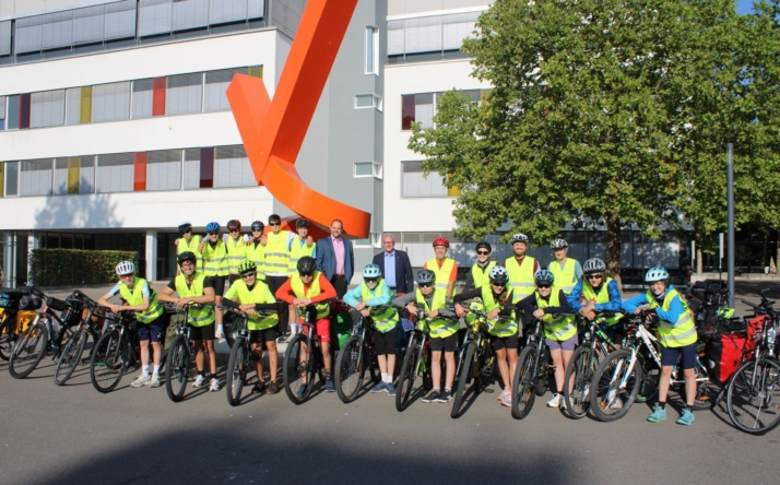 Mit dem Fahrrad nach Saint-Max