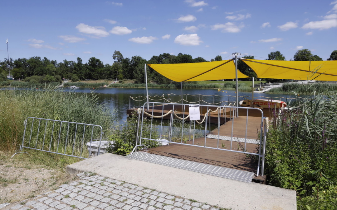 Walldorf: Vorübergehende Sperrung des Badesees