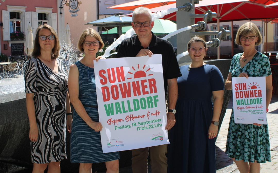 Aus der Einkaufsnacht wird der Sundowner
